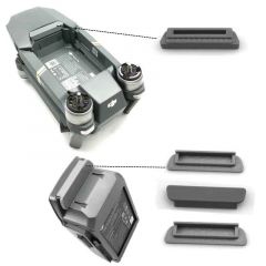 4 x Dust Cover Plugs for DJI Mavic Pro Battery & Frame
