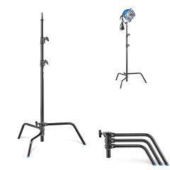 Avenger Black C-Stand Fixed Base with Column 25 A2025FCB
