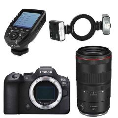 Canon EOS R6 II Camera + RF 100mm f/2.8L + Godox MF12-2 + XProIIC Dentist Kit