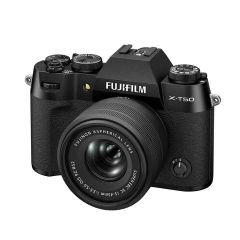 Fujifilm X-T50 Mirrorless Camera with XC 15-45mm Lens