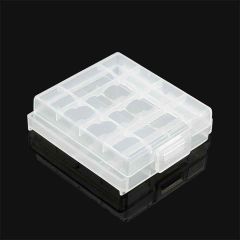 Hard Plastic Case for 4x AAA Battery Storage
