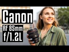 Canon RF 85mm f/1.2L USM Lens SPOT DEAL