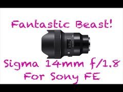 Sigma 14mm f/1.8 DG HSM Art Lens for Sony E-Mount