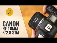 Canon RF 16mm F/2.8 STM Lens