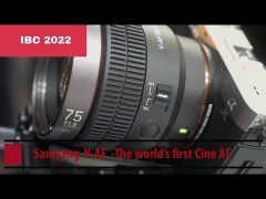 Samyang V-AF 75mm T1.9 FE Cine Lens For Sony E-Mount