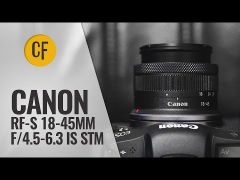 Canon RF-S 18-45mm f/4.5-6.3 IS STM Lens (White Box)
