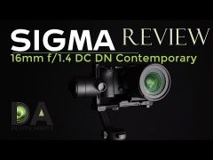 Sigma 16mm F/1.4 DC DN Contemporary Lens - Sony E Mount