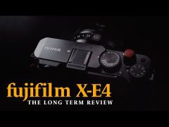 Fujifilm X-E4 Mirrorless Camera Body - Silver
