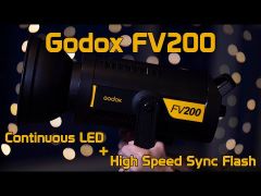 Godox FV200 High Speed Sync Flash Led Light 