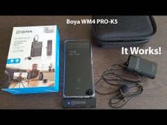 Boya BY-WM4 Pro-K5 Wireless Microphone Kit for Android