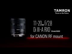 Tamron 11-20mm f/2.8 Di III-A RXD Lens for Canon RF More Info Soon