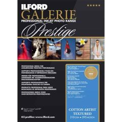 Ilford Galerie Cotton Artist Textured 310gsm 5x7 inch 50 Sheets 2005032