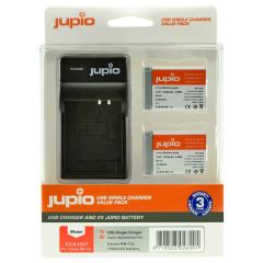 Jupio 2x Canon NB-13L + USB  Charger