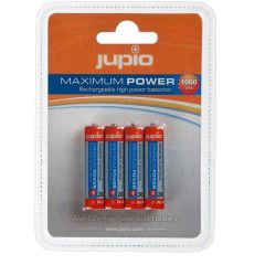 Jupio 4 x Rechargeable AAA Batteries JRBAAA1000