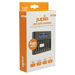 Jupio 8 Slot Battery Charger