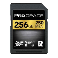 ProGrade Digital 256GB SDXC UHS-II V60 250R Memory Card