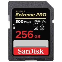 SanDisk 256GB Extreme Pro SD UHS-II 300mb/s Memory Card - SDSDXDK-256G