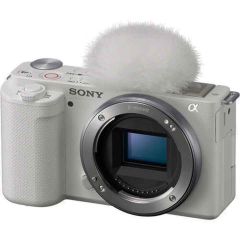 Sony ZV-E10 Mirrorless Vlog Camera Body - White