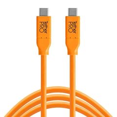 Tether Tools TetherPro USB-C to USB-C 4.6m Hi-Vis Orange