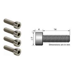 Wimberley SW-AP414-4 Replacement Foot Mounting Screw 4 Pk