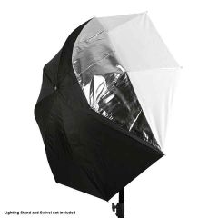 Xlite 110cm 2 in 1 Translucent / White Umbrella