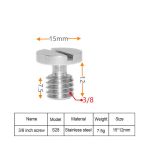3/8 inch Adapter Screw S28