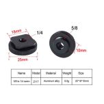 Hot Shoe Adapter Screw 1/4 inch to 5/8 inch Z117