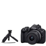 Canon EOS R50 Camera with RF-s 18-45mm Lens + Tripod Grip