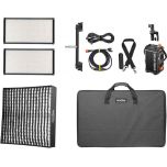 Godox LiteWafer UP150R RGB LED Light Panel (2-Light Kit)