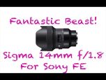 Sigma 14mm f/1.8 DG HSM Art Lens for Sony E-Mount SUPER SPOT DEAL