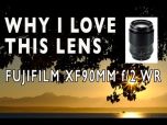 Fujifilm XF 90mm F/2 R LM WR LENS