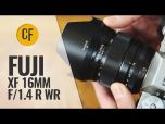 Fujifilm XF 16mm F/1.4 R WR LENS