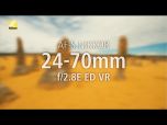 Nikon AF-S 24-70mm f/2.8E ED VR Lens