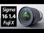 Sigma 16mm f/1.4 DC DN Contemporary Lens for Fujifilm X