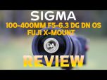 Sigma 100-400mm F5-6.3 DG DN OS Contemporary Lens for Fujifilm X
