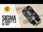 Sigma 17-40mm f/1.8 DC Art Lens for Canon RF-S