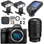 Nikon Z5 II + Nikon Z 105mm f/2.8 Macro Lens + Godox MF12-K2 + XProIIN - Dentist Kit