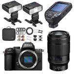 Nikon Z50 II + Nikon Z 105mm f/2.8 Macro Lens + Godox MF12-K2 + XProIIN - Dentist Kit