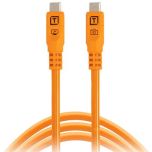 Tether Tools TetherPro Optima 10G USB-C 3m Straight To Straight - Orange