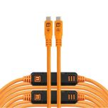Tether Tools TetherPro Optima 10G USB-C 9-4m Straight To Straight - Orange - CUC31G2-ORG