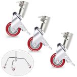 Xlite Square Stand Leg Wheel Set With Brakes