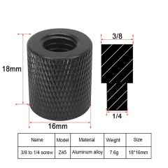 Adapter Screw 3/8 Inch Female to 1/4 Inch Female Adapter Z45
