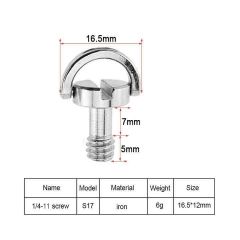 D-Ring Adapter Screw 1/4-11Inch S17