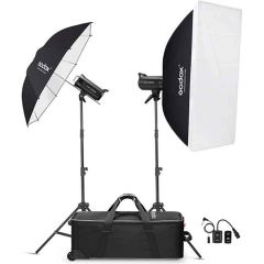 Godox SK400III-V Studio Flash 2 Head Kit With Case
