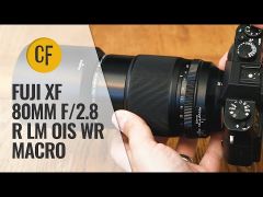 Fujifilm XF 80mm f/2.8 R LM OIS WR Macro Lens