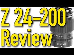 Nikon Z 24-200mm f/4-6.3 VR Lens