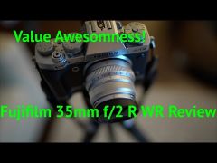 Fujifilm XF 35mm F/2 R WR Lens - Silver