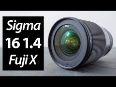 Sigma 16mm f/1.4 DC DN Contemporary Lens for Fujifilm X