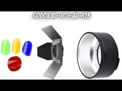 Godox AD300pro Barndoor & Grid Gel Kit BD-10