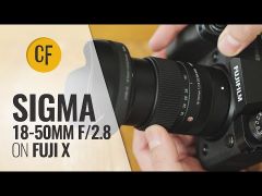 Sigma 18-50mm F/2.8 DC DN Contemporary Lens for Fujifilm X
